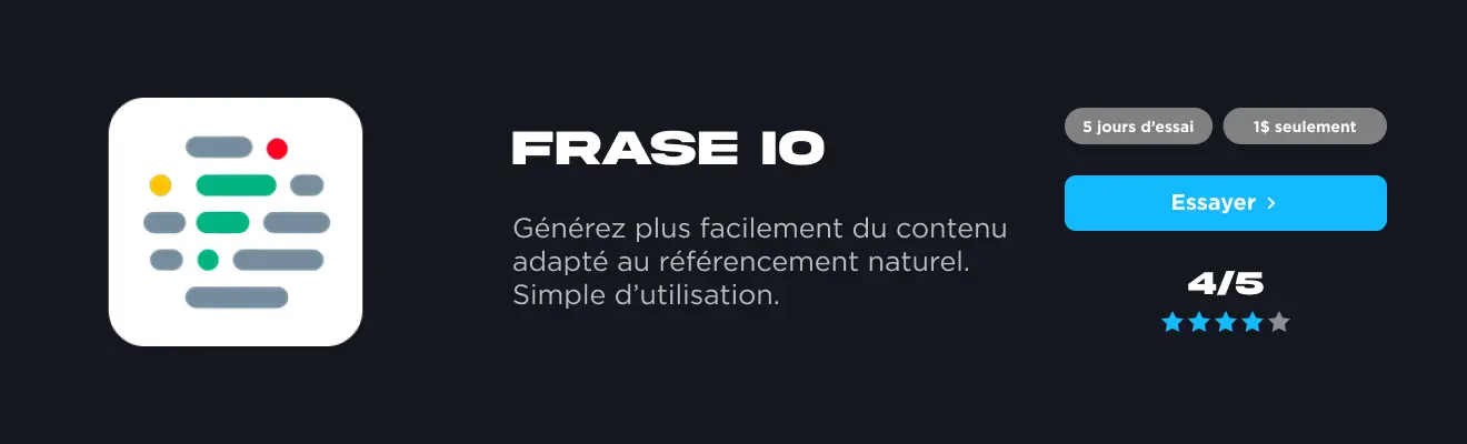 Comment utiliser FRASE IO? (2026)