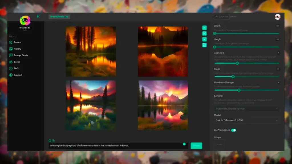 Alternative gratuite à Midjourney - StableDiffusion