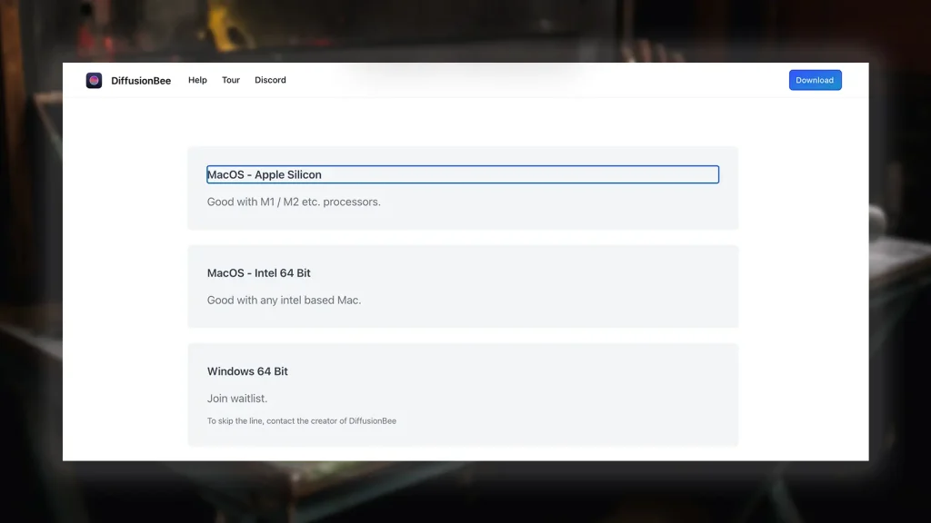 étape 1 - Installer StableDiffusion sur Mac