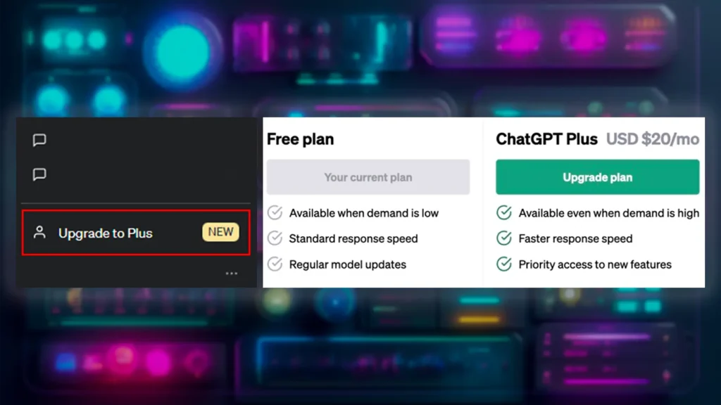 étape 1 - S'abonner à GPT Plus